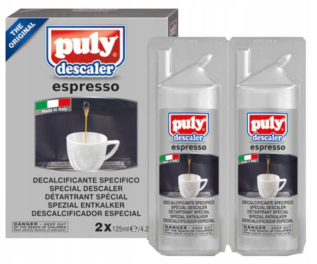 Pulycaff Descaler Espresso - odkamieniacz 2x 125ml