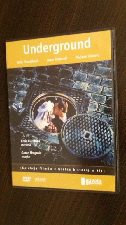 UNDERGROUND - film DVD