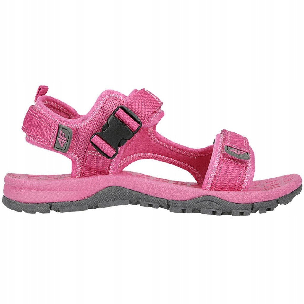 Różowe Syntetyk Buty Dzieci Sandałki 4F r.33