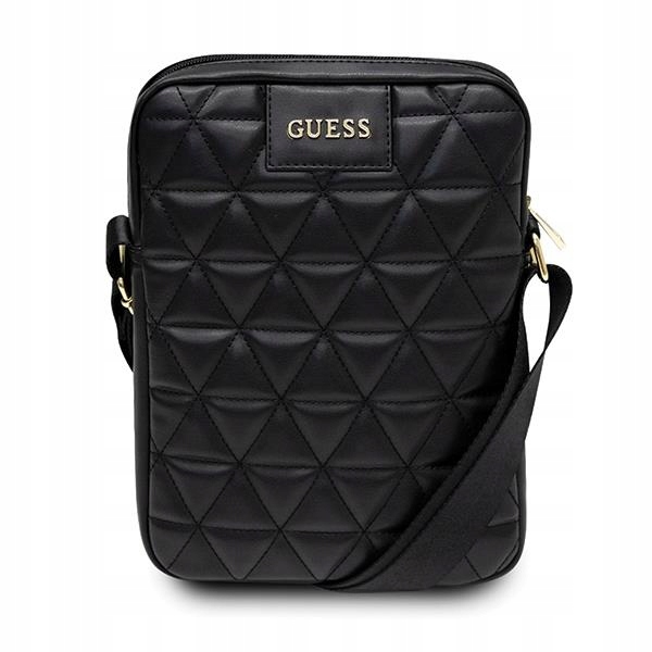 Guess Torba GUTB10QLBK 10" czarna/black Quilt