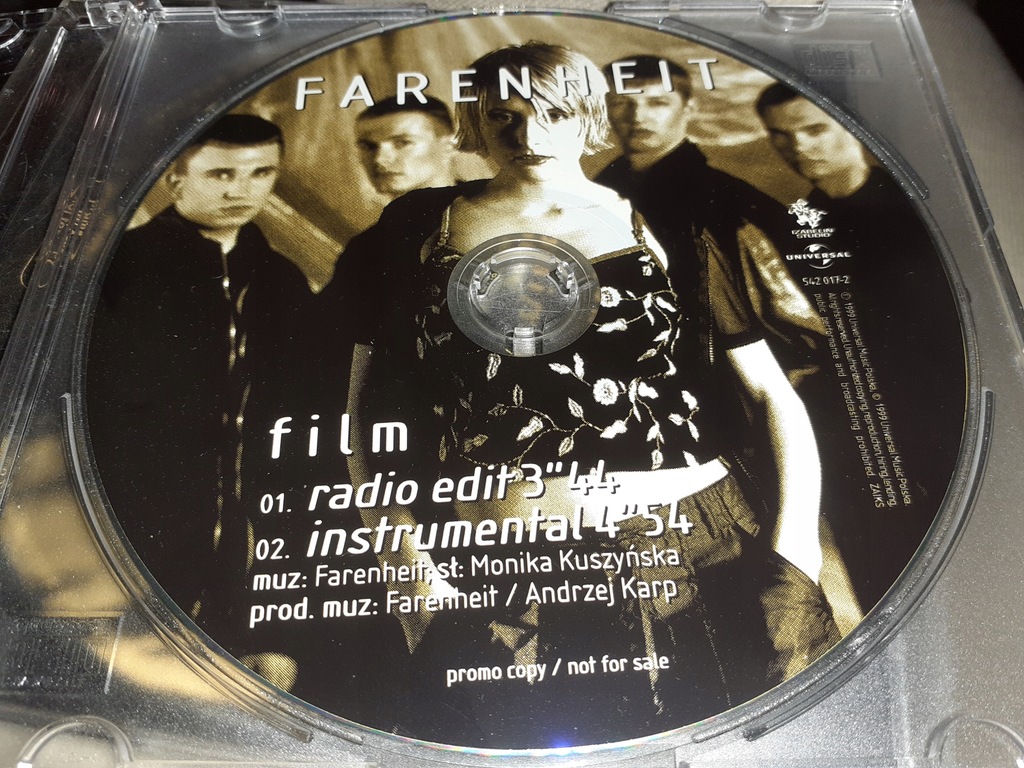 Farenheit Film - promo cd.