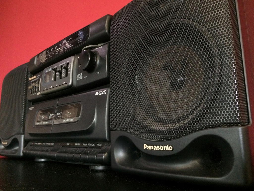 Panasonic RX-DT530 RADIO CD KASETA 50W KLASYK IGŁA