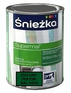 SUPERMAL EMALIA OLEJNO-FTALOWA ZIELONY RAL6002 5L