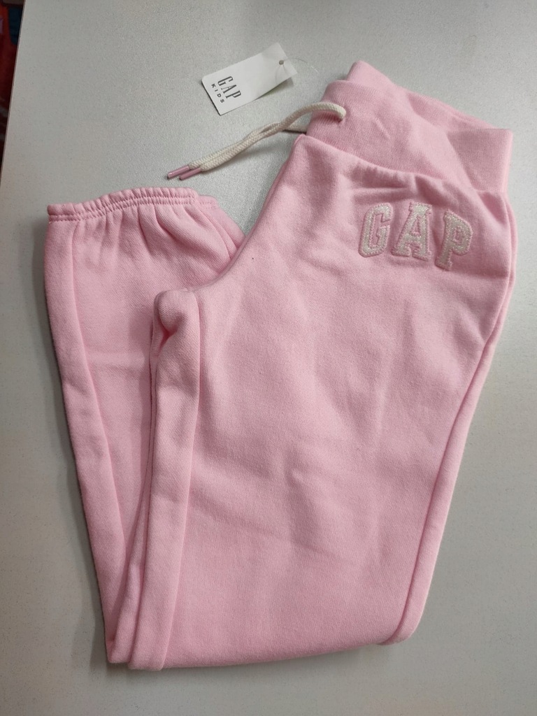 Spodnie dres GAP dziewczęce 13 lat 160 cm różowe