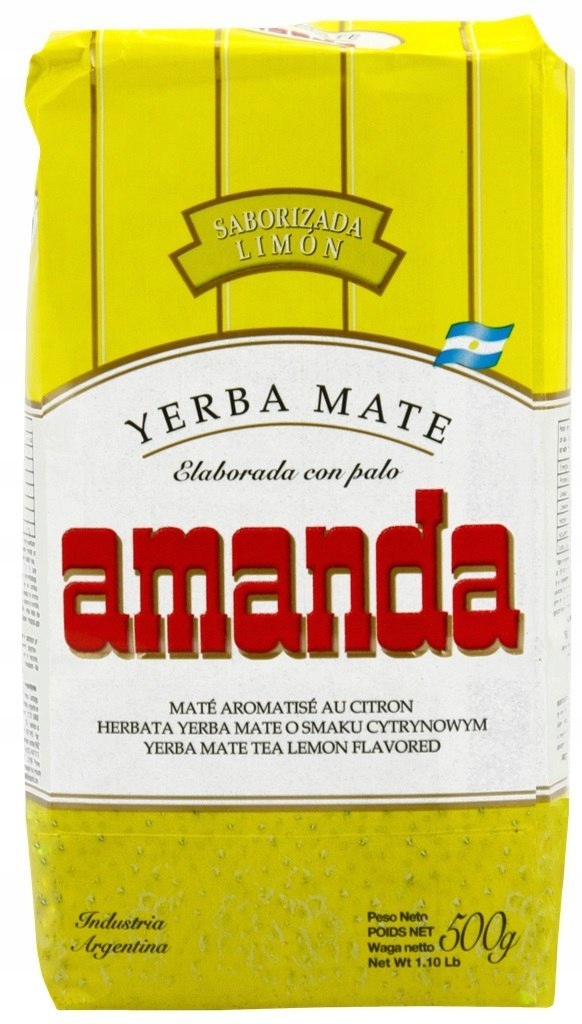 Yerba Mate AMANDA 0,5kg cytrynowa