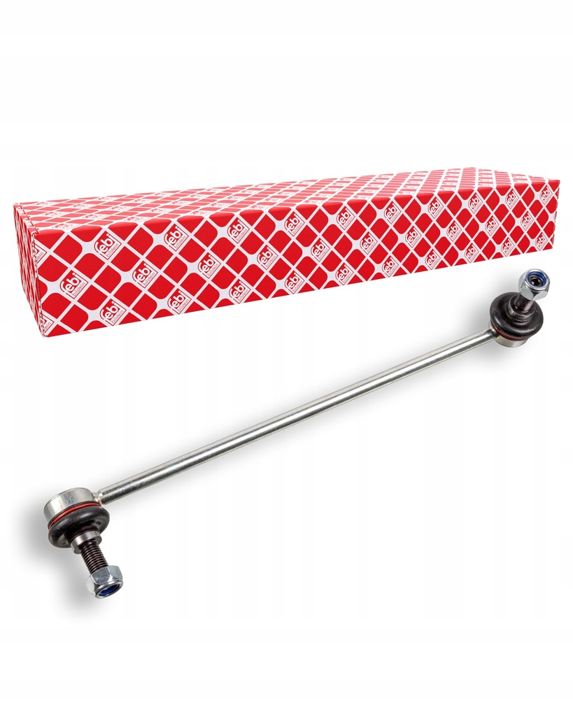 febi bilstein 24122 Łącznik stabilizatora z nakrętkami, 1 szt.
