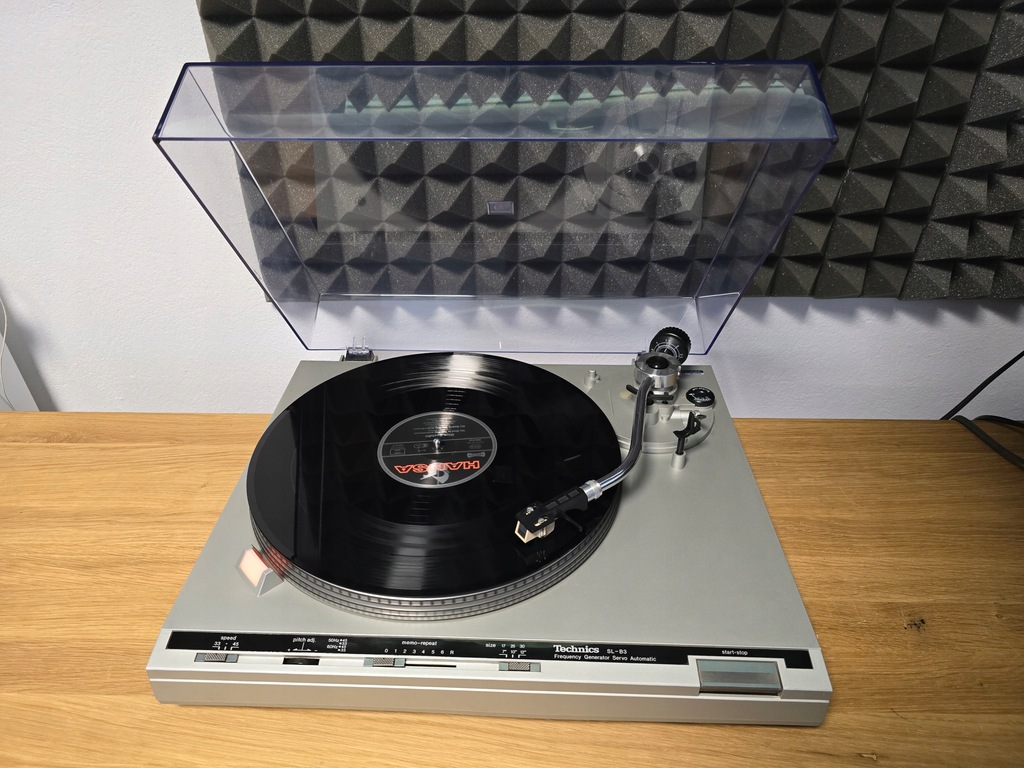 TECHNICS SL-B3 GRAMOFON PASKOWY PEŁEN AUTOMAT PO SERWISIE + NOWA IGŁA TOP !