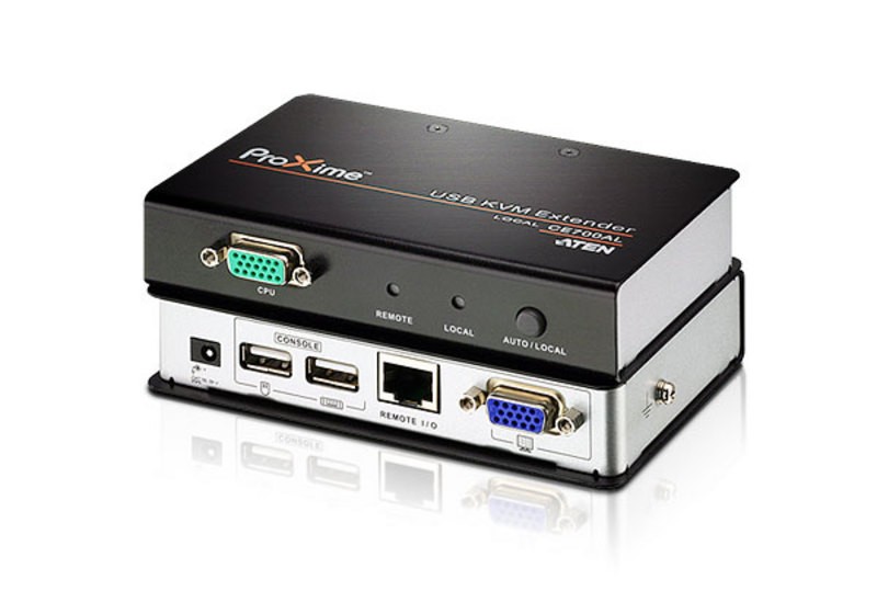 ATEN Przedłużacz USB VGA Cat 5 KVM 1280x1024@150