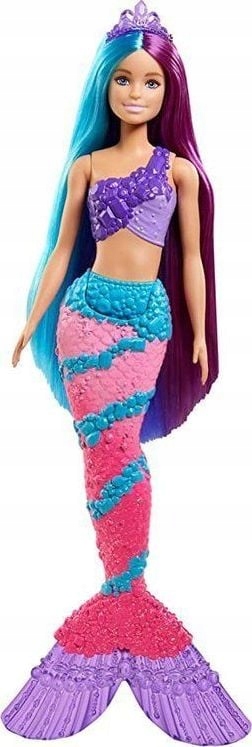 Lalka Barbie Dreamtopia Syrenka, długie włosy