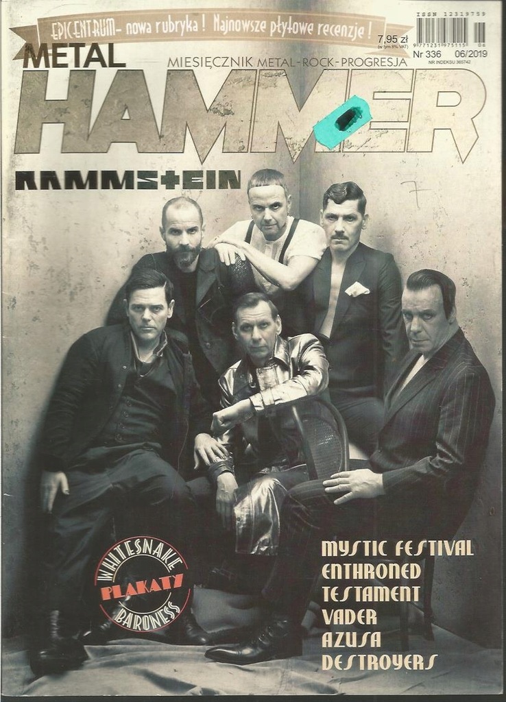 Купить Постеры Metal Hammer 6/2019: отзывы, фото, характеристики в интерне-магазине Aredi.ru