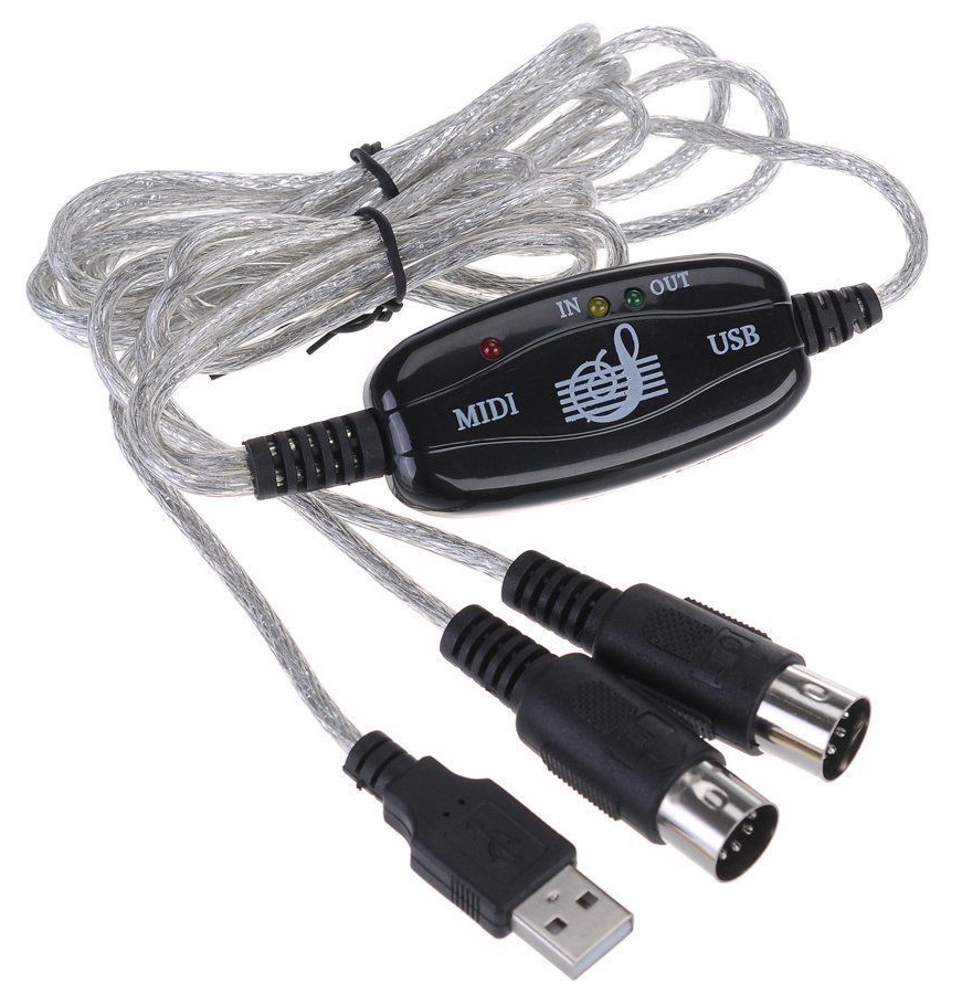 USB na MIDI in out konwerter Kabel 192 cm 7778874490 oficjalne
