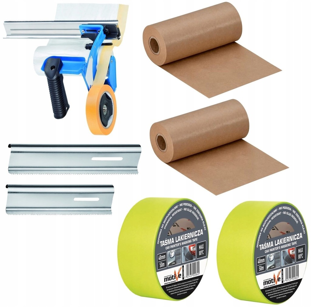 Oklejarka malarska budowlana do folii ZESTAW Pro