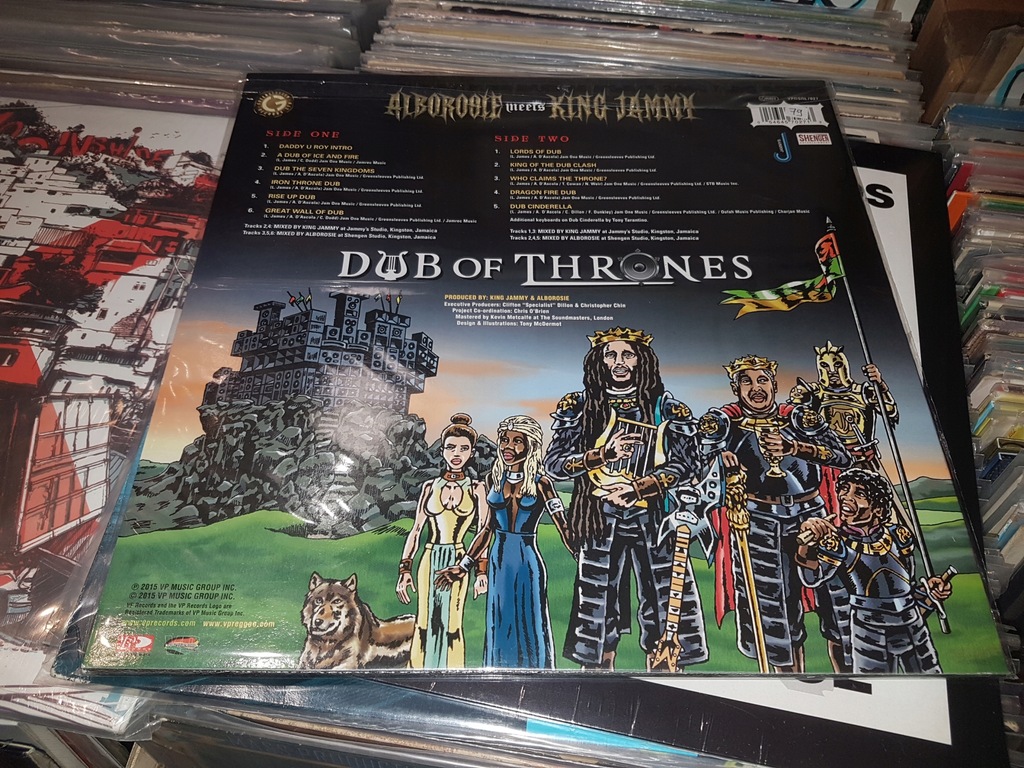 Купить Alborosie встречает King Jammy Dub Of Thrones LP NEW: отзывы, фото, характеристики в интерне-магазине Aredi.ru