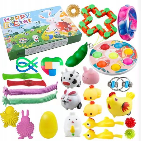 MYSTERY BOX ZESTAW FIDGET TOYS POP IT ANTYSTRESOWE 12124599090