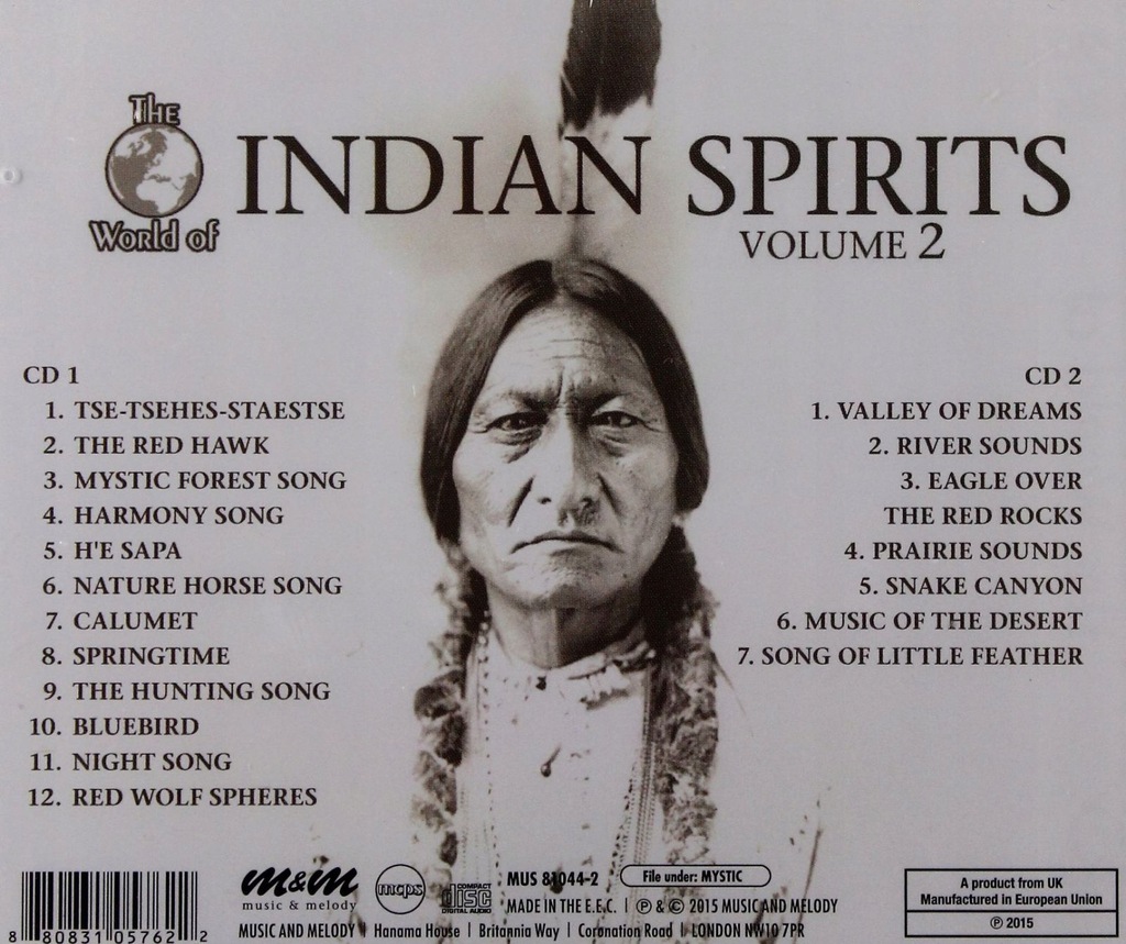 Купить В.О. INDIAN SPIRITS 2 [2CD] Индийская музыка: отзывы, фото, характеристики в интерне-магазине Aredi.ru