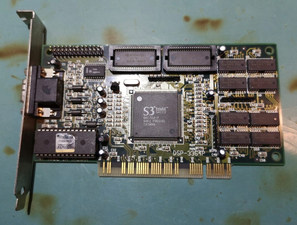Karta graficzna VGA PCI S3 Trio64 GACC2