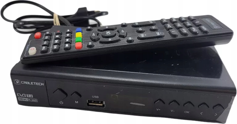 DEKODER CABLETECH URZ0336C DVBT2 PILOT