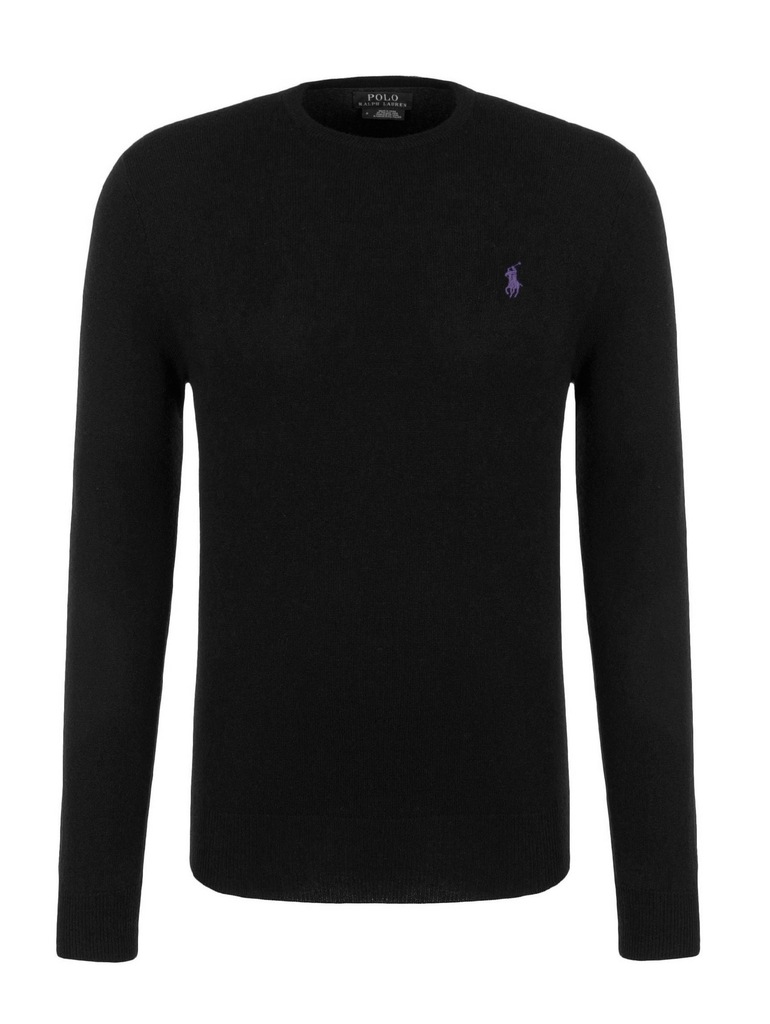 POLO RALPH LAUREN SWETER MESKI C-NK CZARNY / M