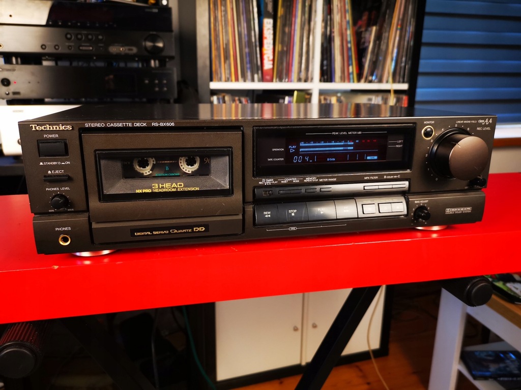 Купить Дековый кассетный магнитофон Technics RS-BX606: отзывы, фото и ...