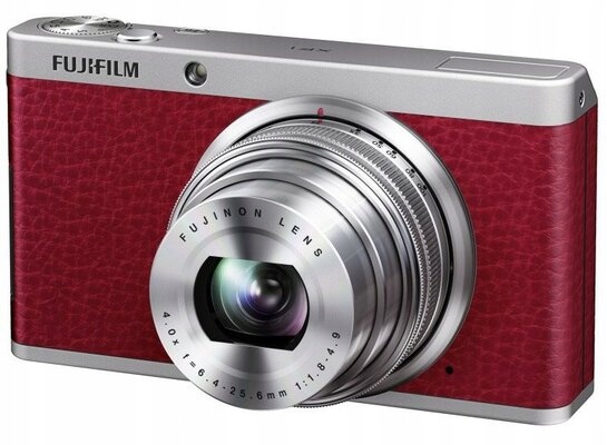 xf1 fuji fujifilm nowy z gwarancja czerwony z etui