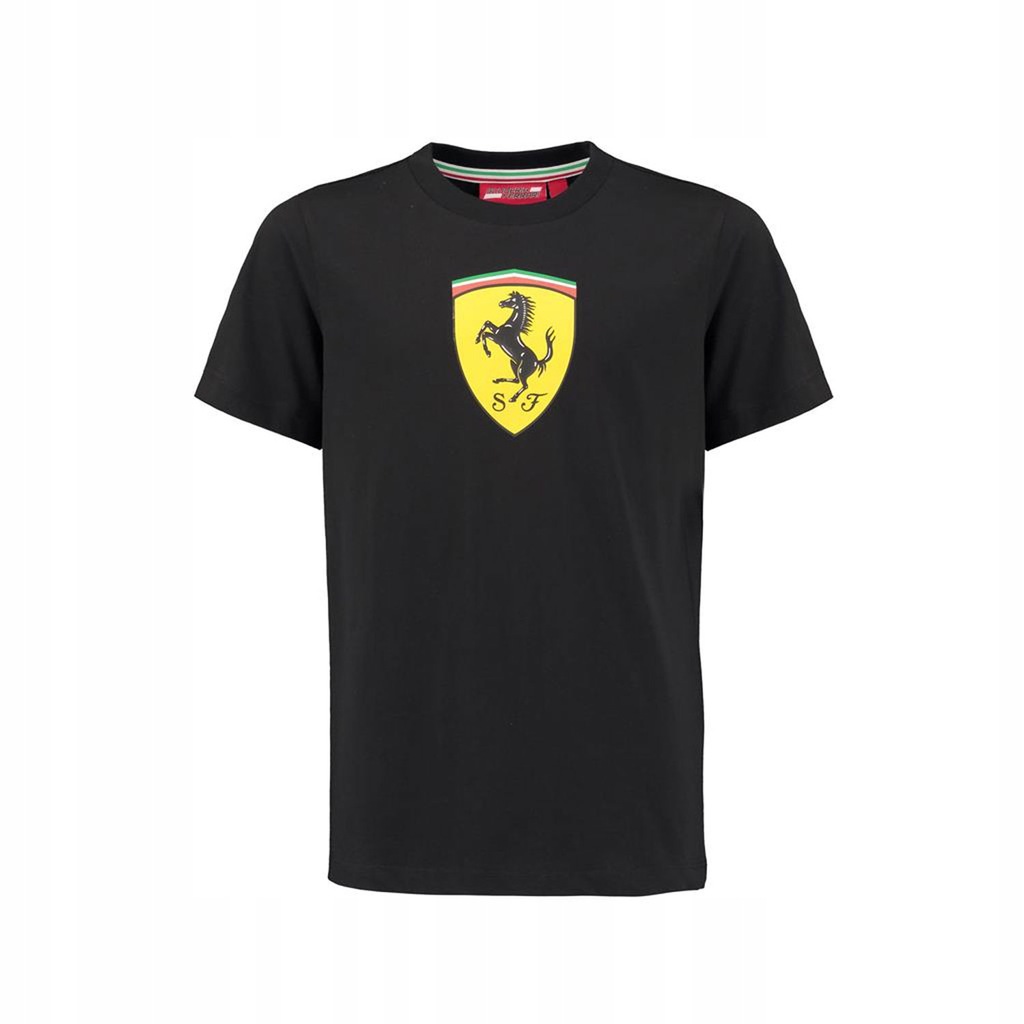 T-shirt Classic czarny Ferrari r. 116 cm (dzieci)