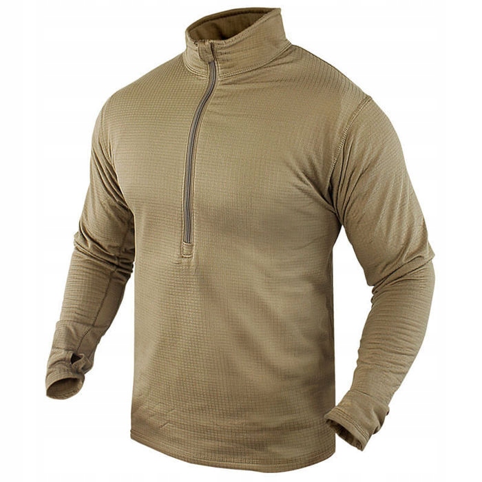 Condor Koszulka Longsleeve Base II Zip Coyote XL