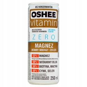Oshee Vitamin Zero Magnez Napój gazowany 250 ml