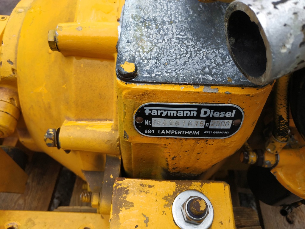 Silnik stacjonarny Farymann A30 10KM z przekładnią 13390020713