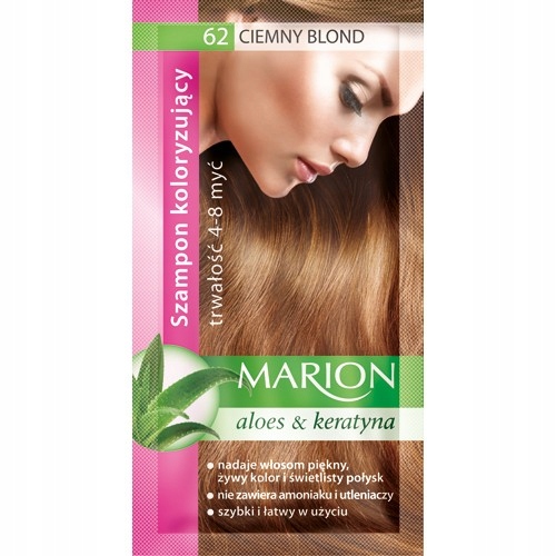 Szampon koloryzujący Marion 62 - Ciemny blond