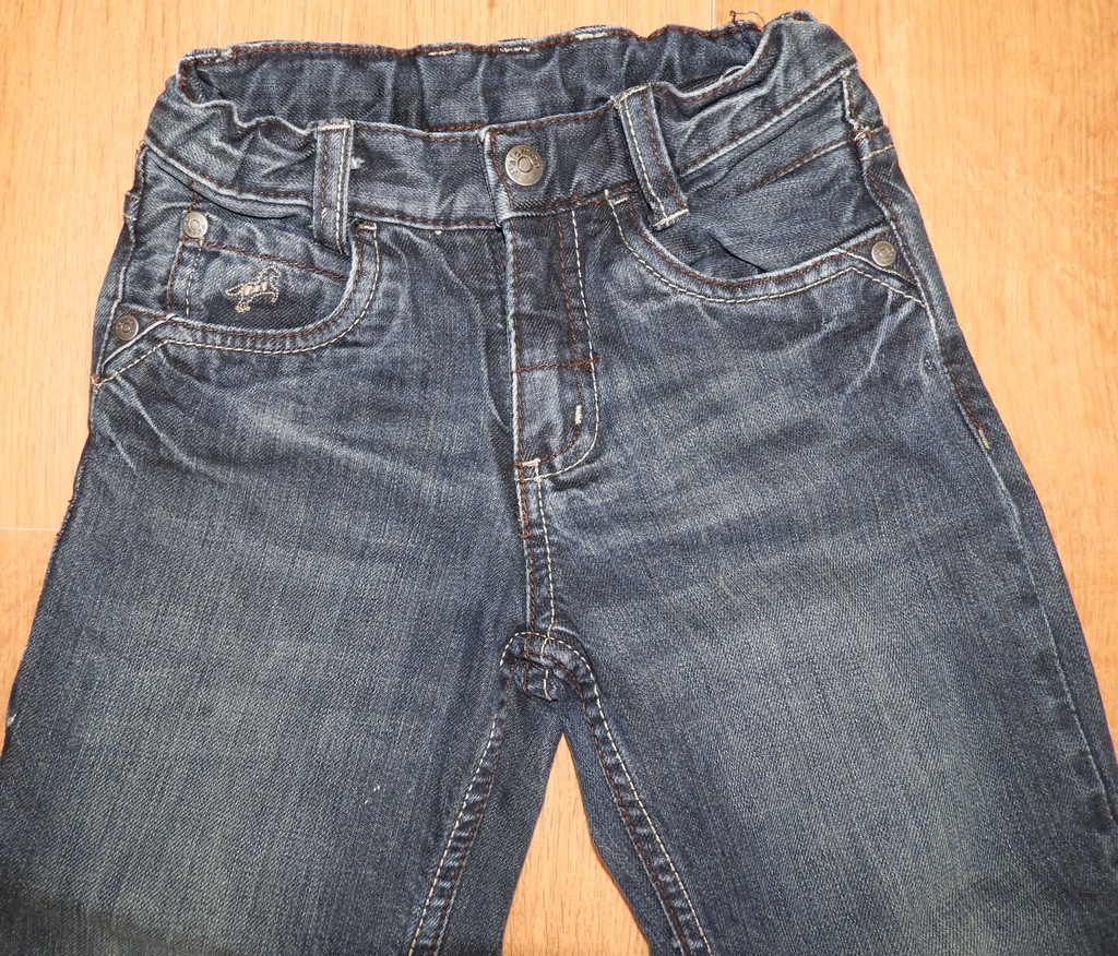 Spodnie jeansowe C&A ocieplane 110 cm