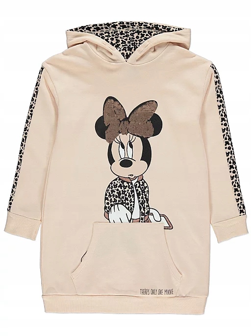 DISNEY bluza MINNIE magiczne cekiny 110-116/5-6