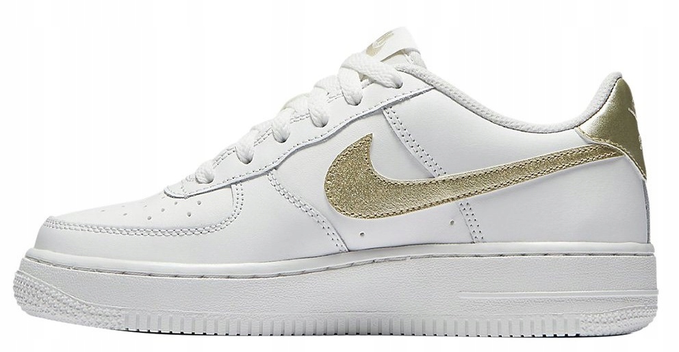 37,5 BUTY NIKE AIR FORCE 1 BIAŁY ZŁOTY 7451320169 37,5 BUTY NIKE AIR FORCE 1 BIAŁY ZŁOTY 7451320169