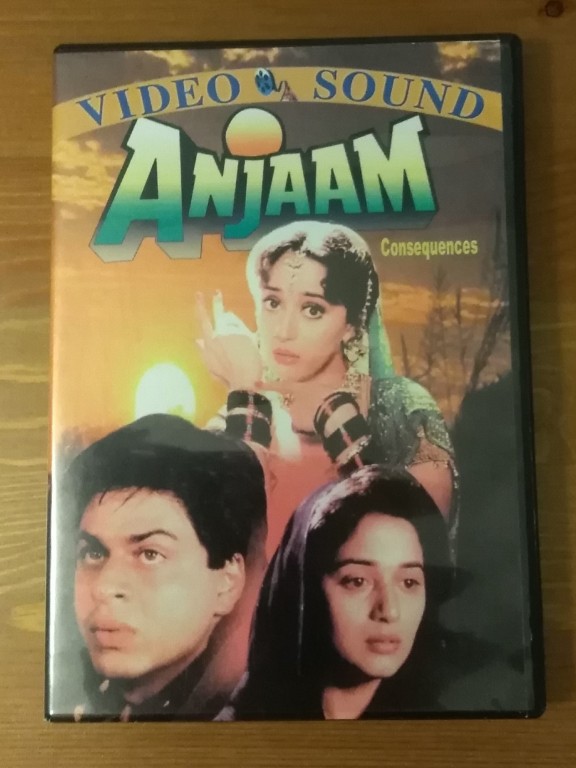 Anjaam film DVD Bollywood angielski