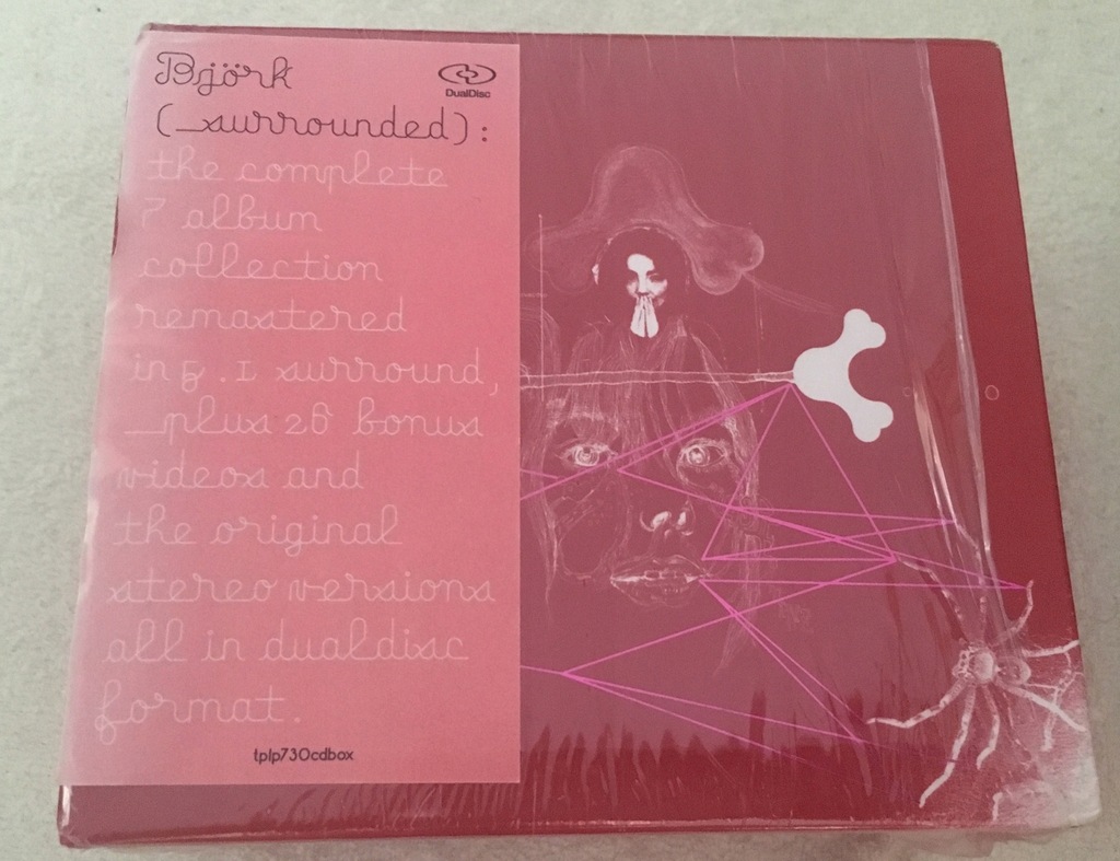 BJORK SURROUNDED CD/DVD BOX Debut Post Homogenic - 8354916237