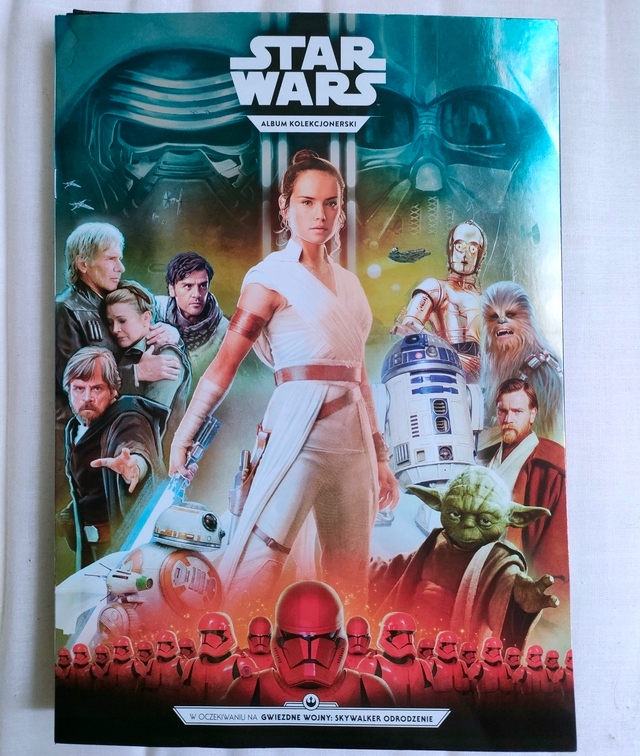 Album STAR WARS kolekcjonerski KAUFLAND karty