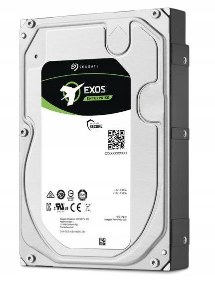 Dysk serwerowy HDD Seagate Exos 7E8 (8 TB; 3.5"; SATA III)