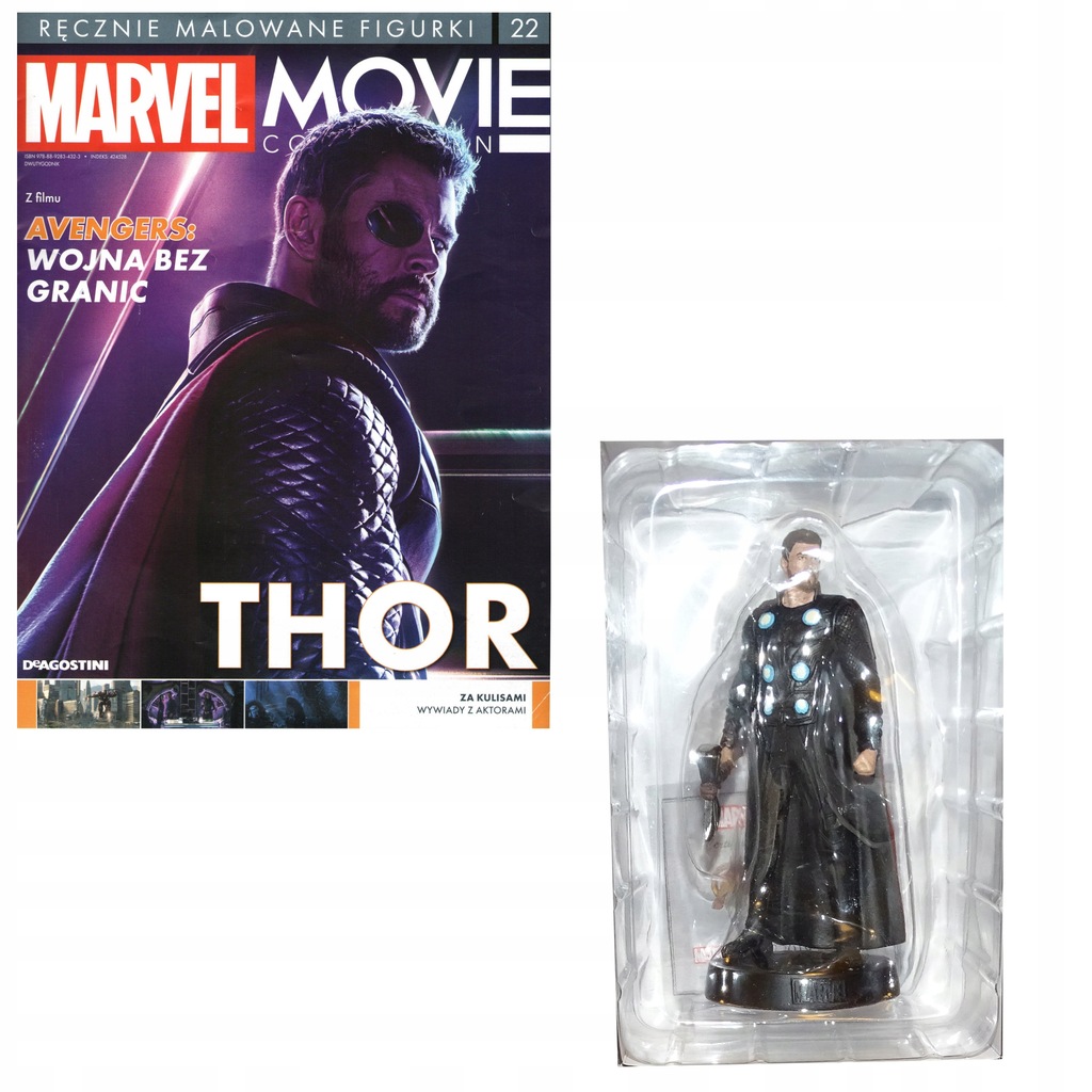 KOLEKCJA FIGUREK MARVEL MOVIE 22 THOR