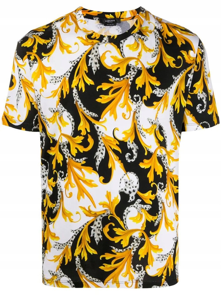 VERSACE MĘŻCZYZN WIELOKOLOROWY T-SHIRTY XL INT