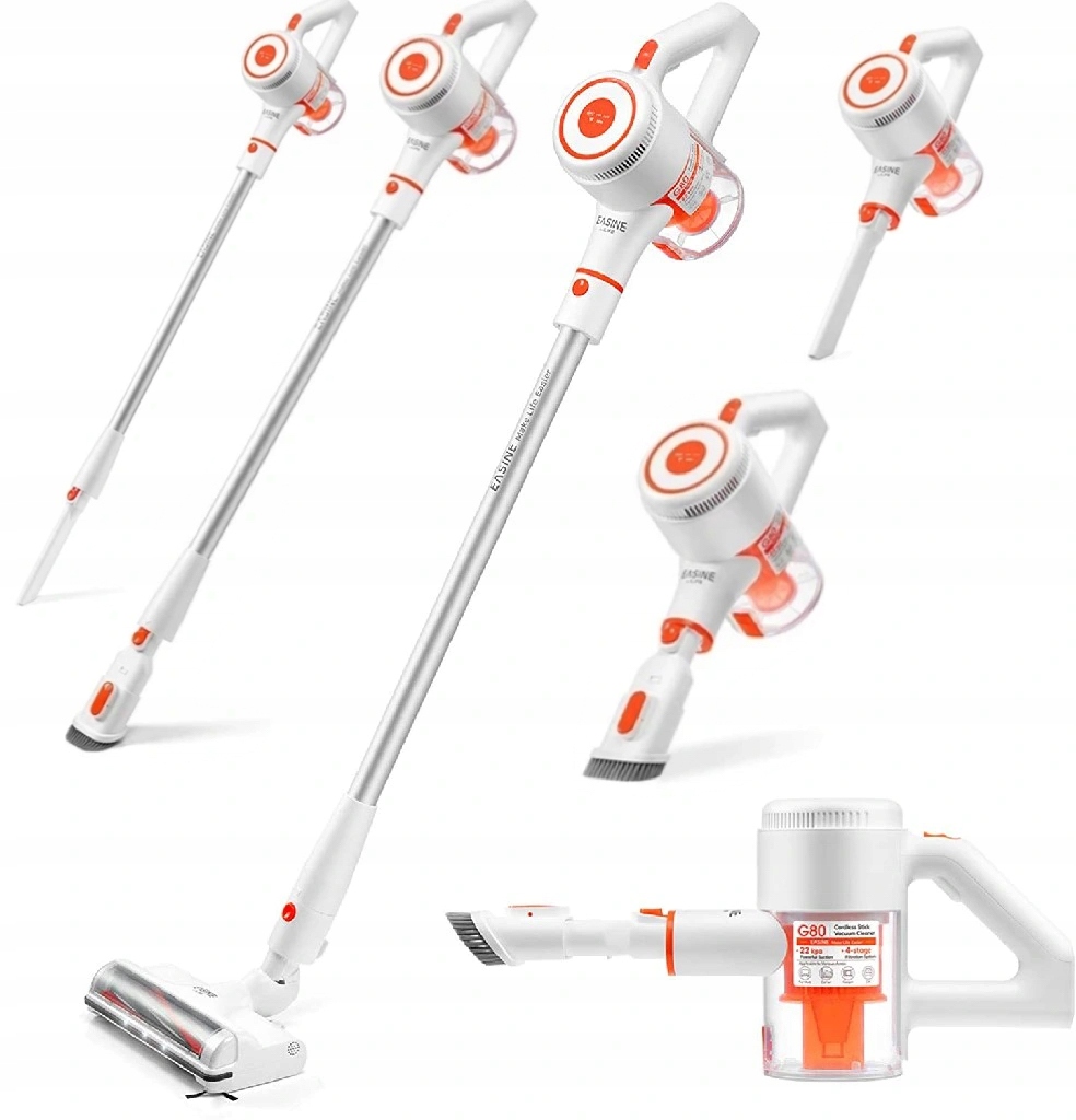 Odkurzacz pionowy iLife G80 biały