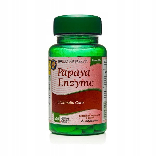 Zestaw Suplementów 2+1 (Gratis) Papaina 100 Tablet