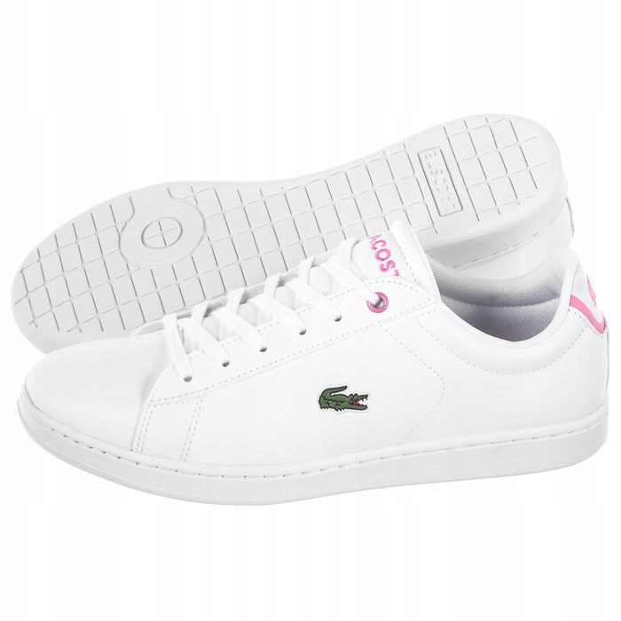 Buty Damskie Sportowe Lacoste Carnaby Evo 2 Białe