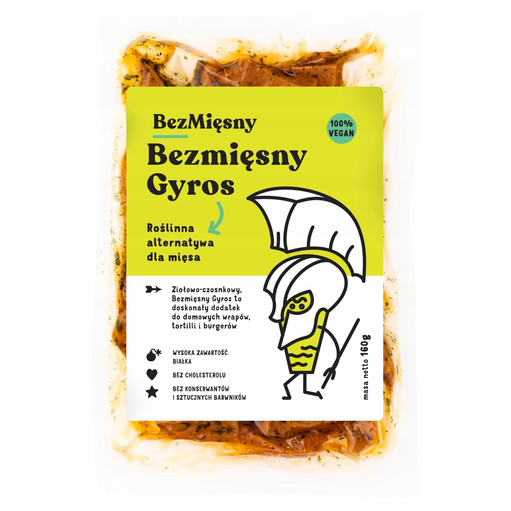 Bezmięsny Bezmięsny Gyros 160 G