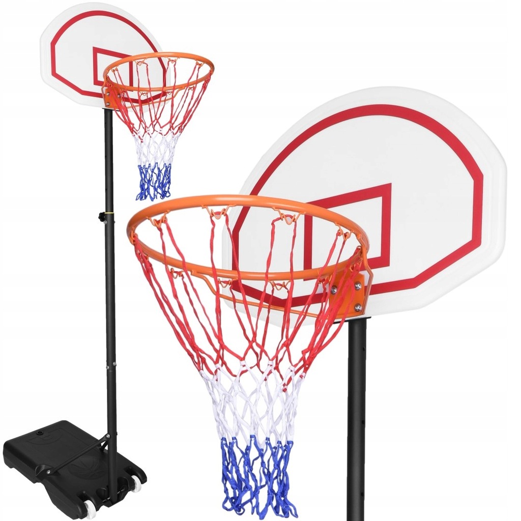 Kosz regulowany na stojaku do koszykówki DUNKER koszykówka gra basket