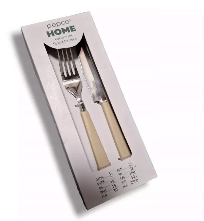 ZESTAW SZTUĆCÓW PEPCO