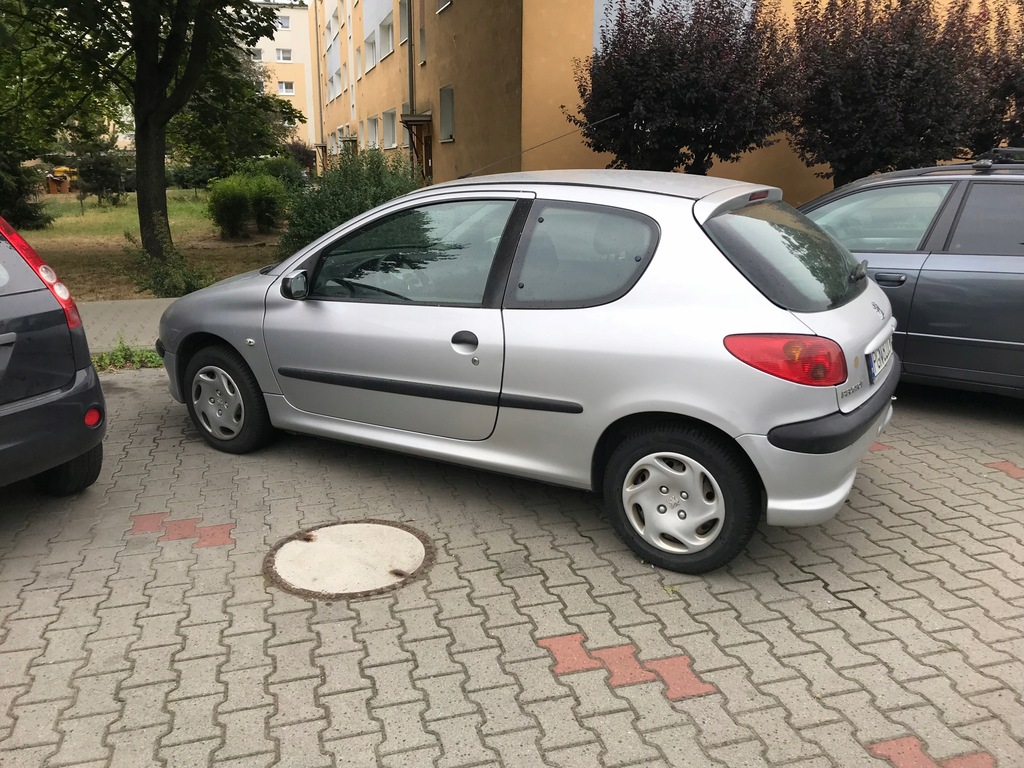 Peugeot 206, 1.4 , 2006 r - USZKODZONY_REZERWACJA