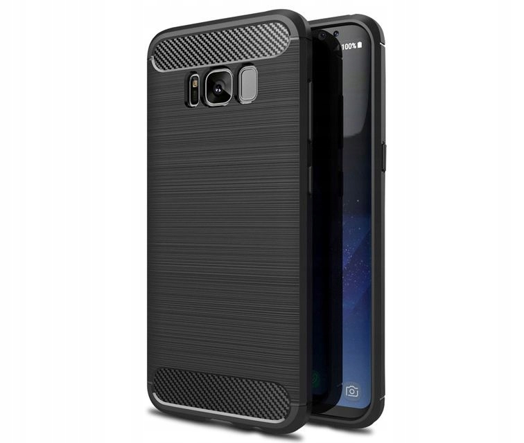 Tech-protect Tpucarbon Galaxy S8+ Plus Black