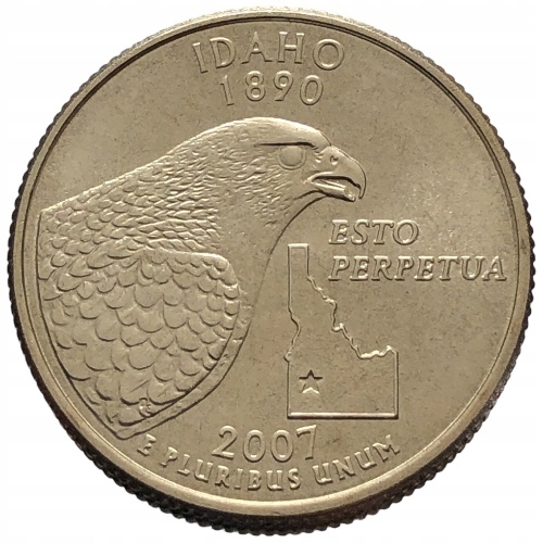 64763. USA, 1/4 dolara, 2007r., okolicznościowa