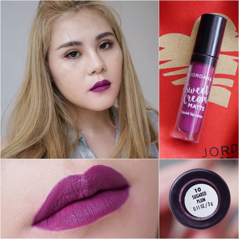 JORDANA SOFT MATTE matowa pomadka śliwkowa 10
