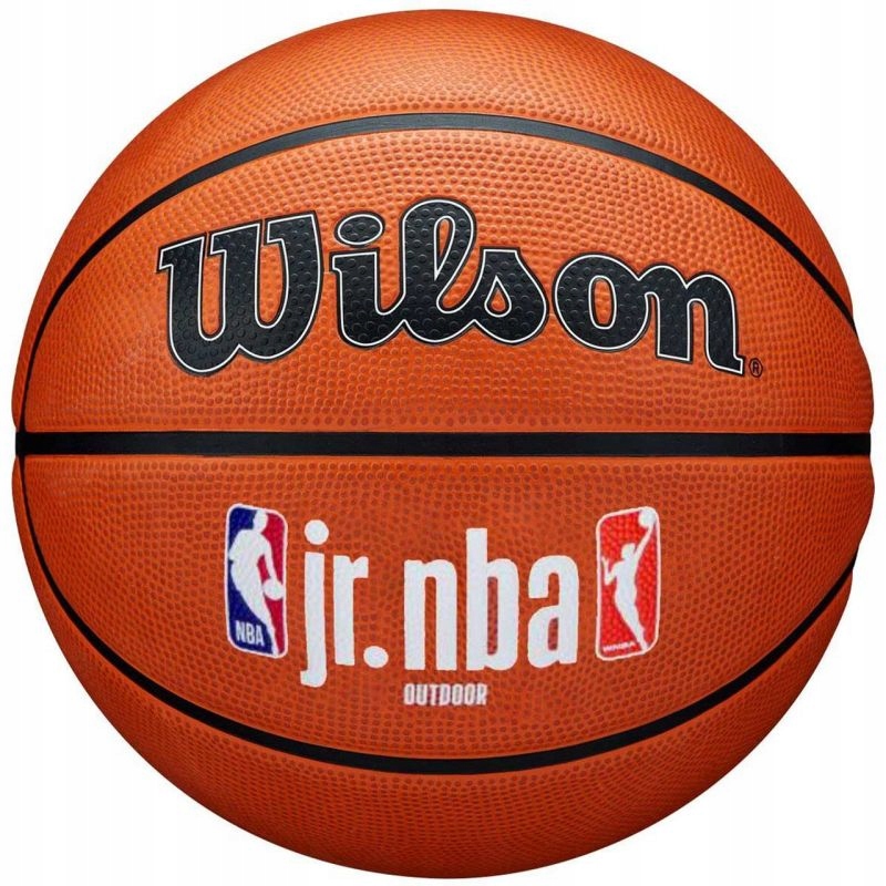 Piłka do koszykówki Wilson Jr NBA Logo Auth Outdoor WZ3011801XB6 7