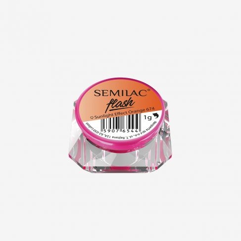 Semilac Sunlight Orange 674